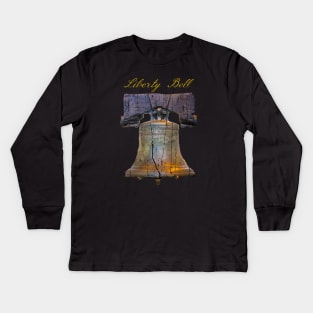 Liberty Bell Kids Long Sleeve T-Shirt